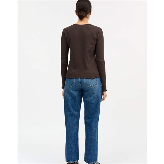 Skall Studio Edie Cardigan, Dark Brown